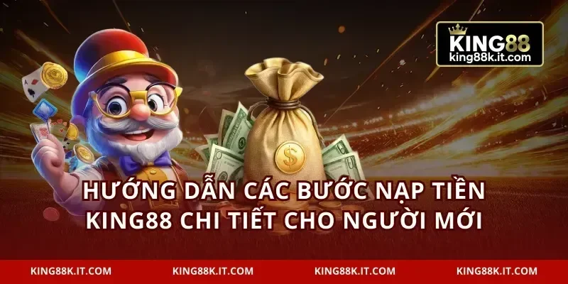 Hướng dẫn các bước nạp tiền KING88 chi tiết cho người mới