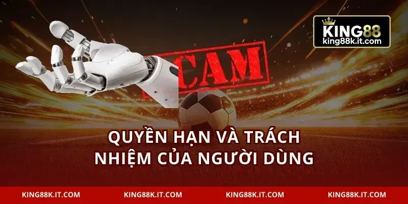 Quyền hạn và trách nhiệm của người dùng