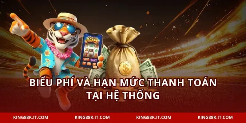 Biểu phí và hạn mức thanh toán tại hệ thống